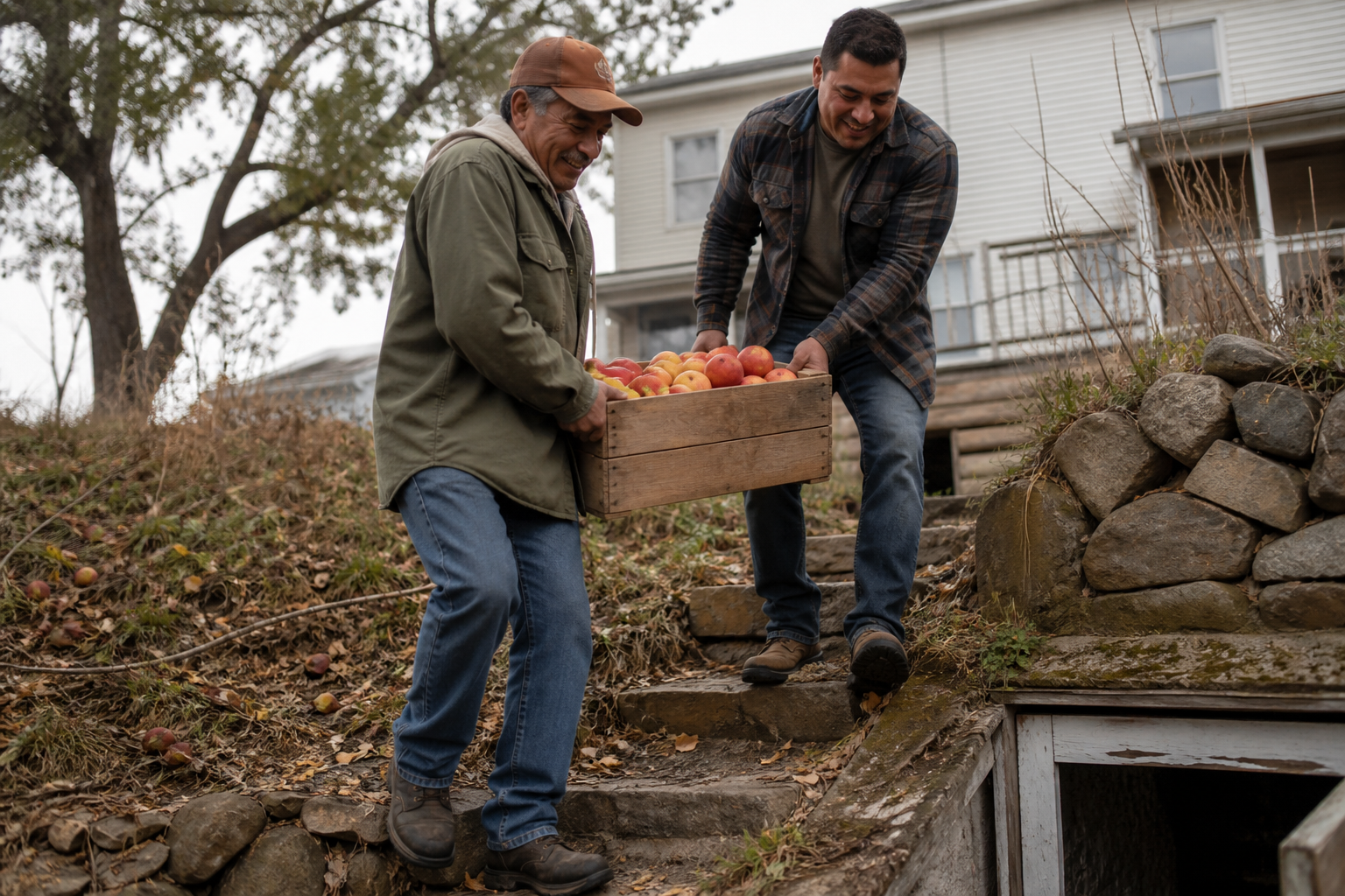Above Ground Root Cellars When You Can’t Dig